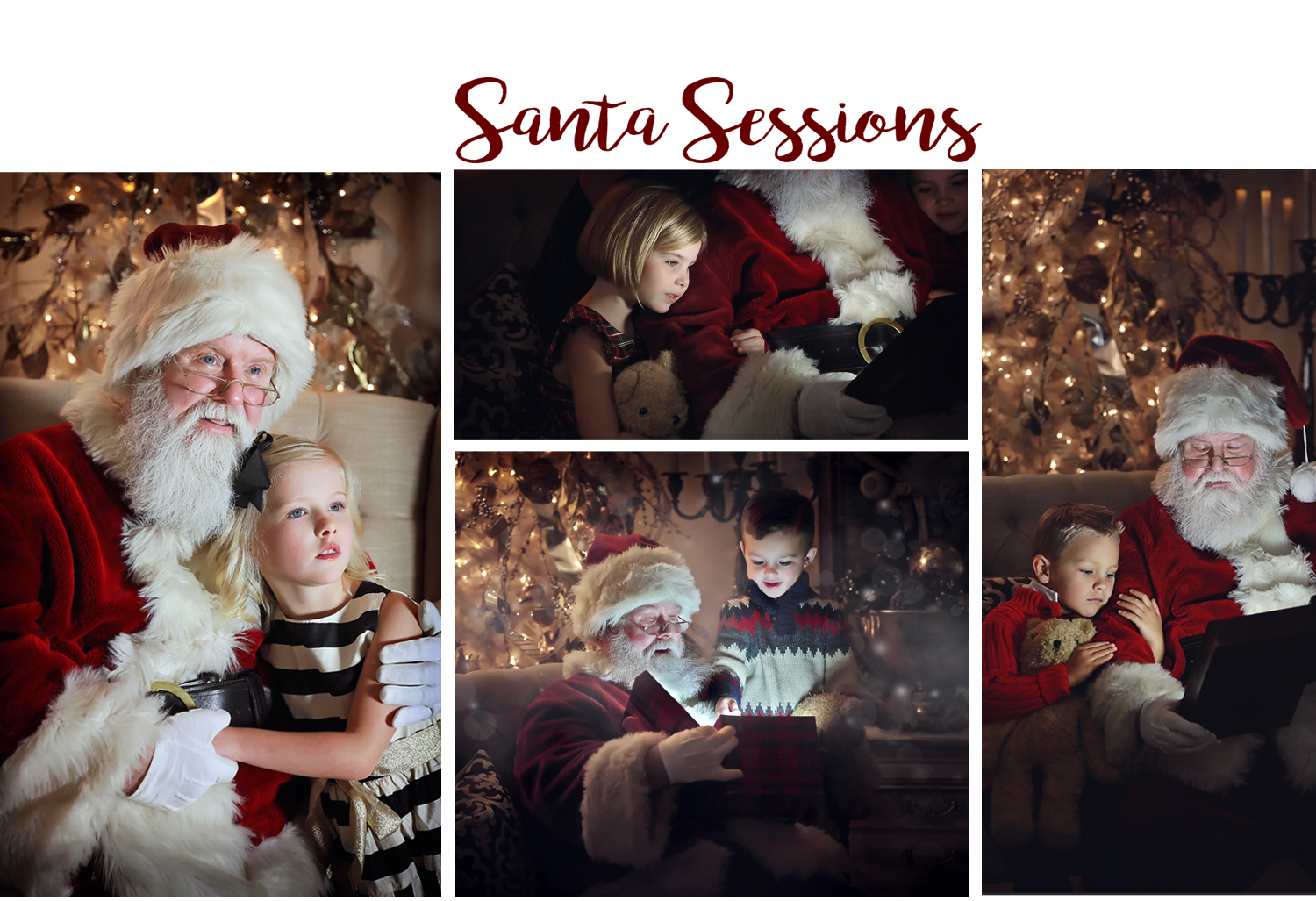 Alicia's Photography Santa Clause Family Photography Naperville, Chicago, Hinsdale